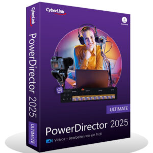 CyberLink PowerDirector Ultimate 2025 For Windows (Lifetime License)